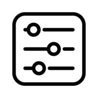 mezclador icono vector símbolo diseño ilustración