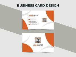 Vector creative business card design. Premium business card design, modern business card design.