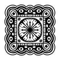 Decoratif Pattern, antique cheramic motif vector