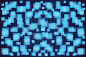 blue geometric shapes background vector