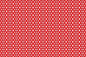 a red and white pattern with small squares vector