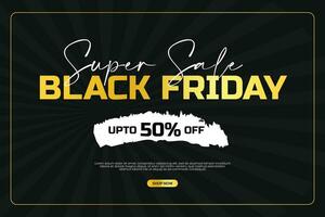 Black friday sale banner eps vector file. Black friday sale promotion