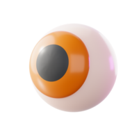 Eyeball icon .Halloween 3D element png