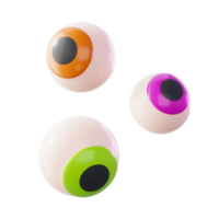 Eyeball icon .Halloween 3D element png