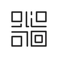 qr código icono ilustraciones vector gráficos