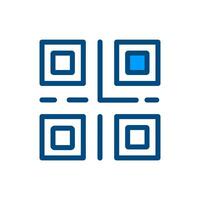 qr código icono ilustraciones vector gráficos