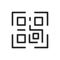 qr código icono ilustraciones vector gráficos