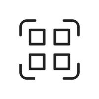 Qr Code Icon Illustrations Vector Graphics