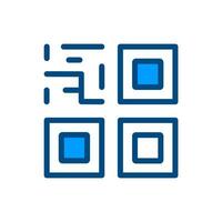 qr código icono ilustraciones vector gráficos