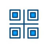 qr código icono ilustraciones vector gráficos