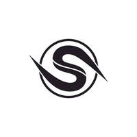 letter S logo illustration vector