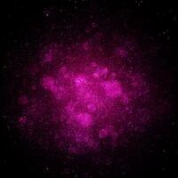 Abstract Pink Star Galaxy Bokeh Background for Texture With Copy Space. photo