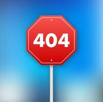 Error 404 web page template vector design. Website 404 page error with servers. Vector illustration.
