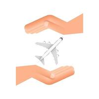 Airplane hand icon, great design for any purposes. Hand drawn paper airplane. Continuous line drawing. Motion graphics icon. 4k vector