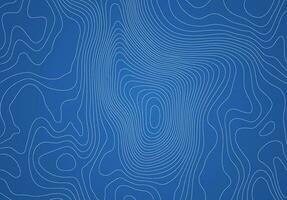 Mopographic map. The stylized height of the topographic contour in lines and contours. Vector stock illustration