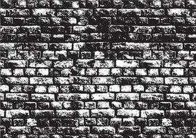 Brick vector texture overlay. Grungy abstract brick background