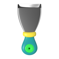 skrapa 3d illustration ikon png