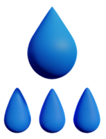 Wasser Tropfen Element png