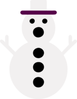 bonhomme de neige pente icône png