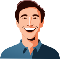 portrait of a person smile png