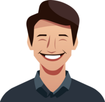 portrait of a person smile png