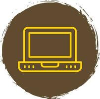 Laptop Vector Icon Design