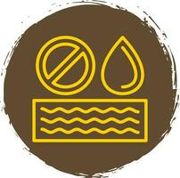 No Water Vector Icon Design