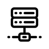 server line icon. vector icon for your website, mobile, presentation, and logo design.