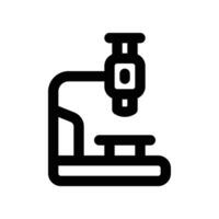 microscope line icon. vector icon for your website, mobile, presentation, and logo design.