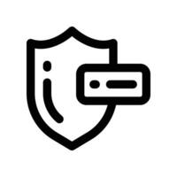 security network line icon. vector icon for your website, mobile, presentation, and logo design.