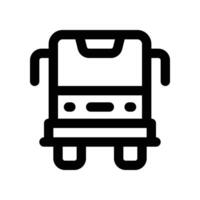 bus line icon. vector icon for your website, mobile, presentation, and logo design.