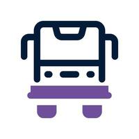 bus dual tone icon. vector icon for your website, mobile, presentation, and logo design.