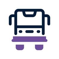 bus dual tone icon. vector icon for your website, mobile, presentation, and logo design.