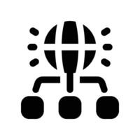 network solid icon. vector icon for your website, mobile, presentation, and logo design.
