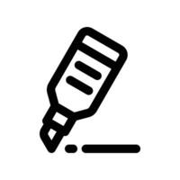 marker line icon. vector icon for your website, mobile, presentation, and logo design.