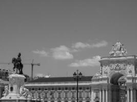 lisbon city in portugal photo