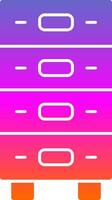 Drawer Vector Icon Design