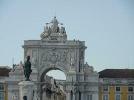 Lisbon city in portugal photo