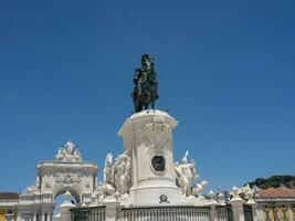 lisbon city in portugal photo