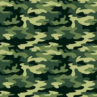 Vector seamless pattern of military camouflage. Texture for design and print. Army forest hide. Khaki green yellow for soldiers or hunting