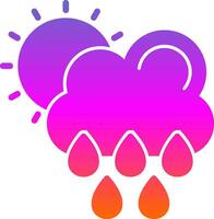 Rainy Day Vector Icon Design