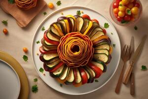 hyper realistic quality of Ratatouille AI Generated photo