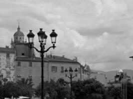 Ajaccio on corsica island photo