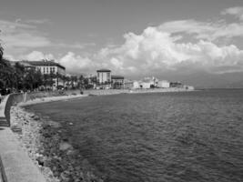 Ajaccio on corsica island photo