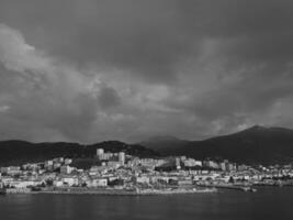 Ajaccio on corsica island photo