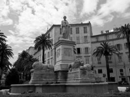 Ajaccio on corsica island photo