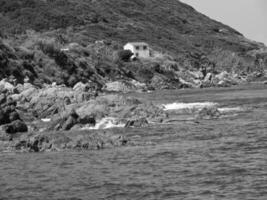 corsica island in france photo