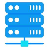 Network server icon vector