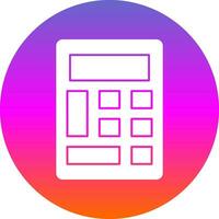 Calculator Vector Icon Design