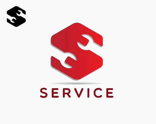 letter s logo design template. logo good for businesses in the fields of mechanics, machinery, service and others
